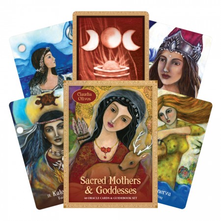 Sacred Mothers and Goddesses Oracle kortos Blue Angel